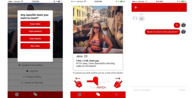 PokeMatch-Tinder-PokemonGO